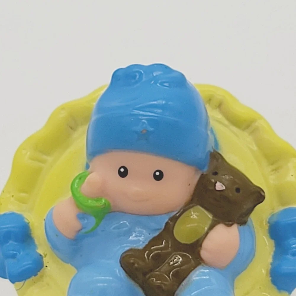 Fisher Price Little People Baby Infant Boy 2008 Home Sweet Home Dollhouse Mattel